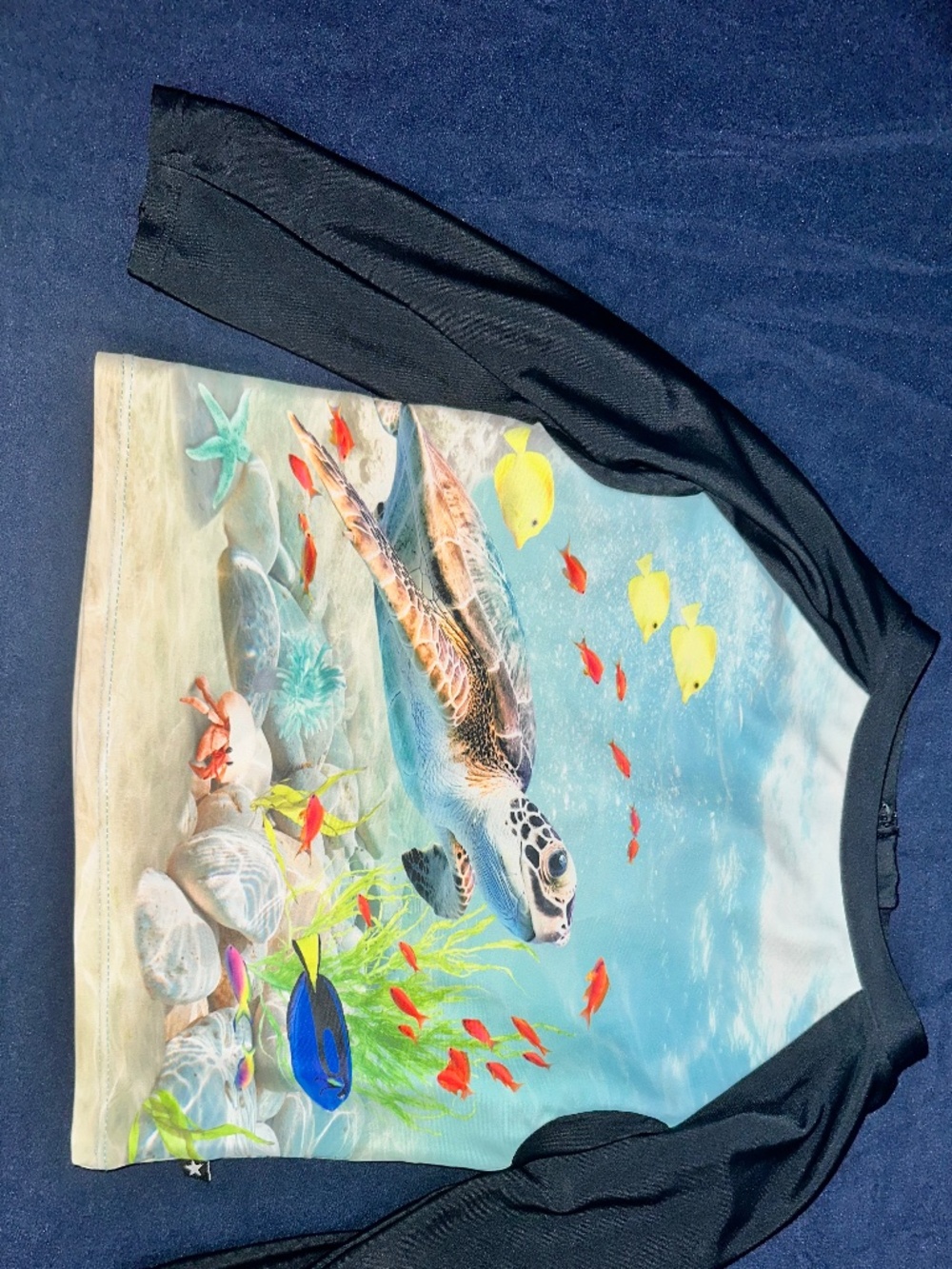 Like New UV boys Molo swim top